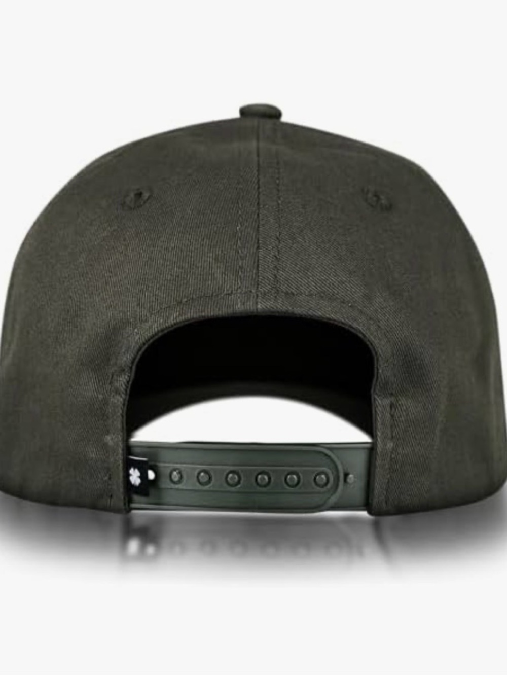 NWT Lucky Brand "Lucky Dungarees" Trucker Style Dad Hat Olive Green Adjustable - Picture 4 of 6